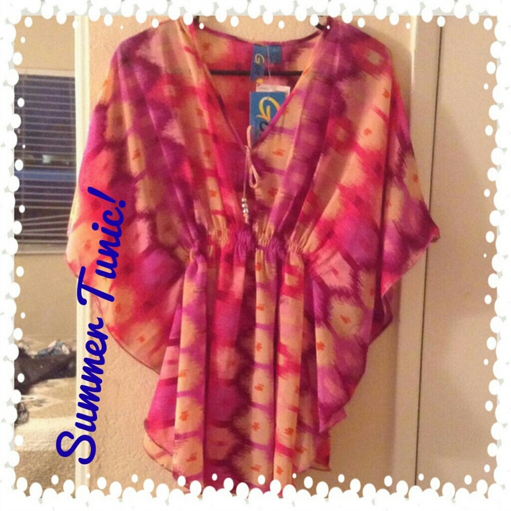 Pink and Purple Women's Dress